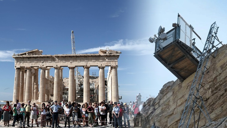 Αντιπαράθεση στη Βουλή για τη μη λειτουργία ανελκυστήρα στην Ακρόπολη